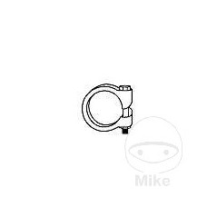 HJS exhaust muffler clamp 61 MM 373.56.85