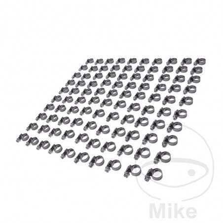 NORMA Abrazadera de manguera con tornillo Ø 8 - 12 MM WD9 (100U) 467.95.50