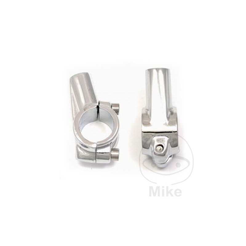 JMP chrome mirror clamp 22 MM M10 X 1.25 (RIGHT) 713.06.28