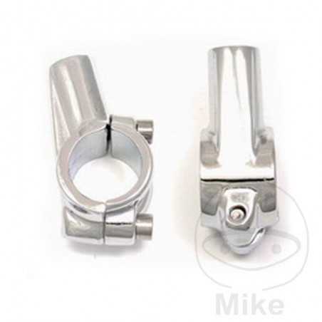 JMP chrome mirror clamp 22 MM M10 X 1.25 (RIGHT) 713.06.28