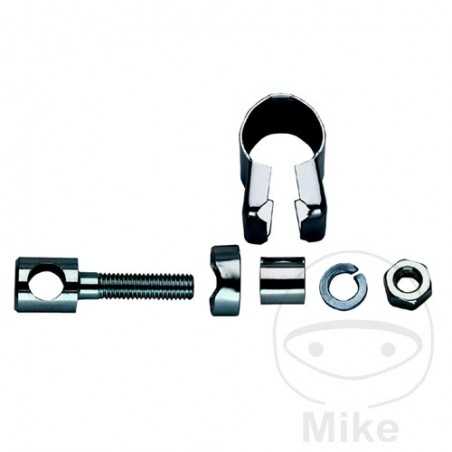 BUSCH&MULLER chrome mirror clamp 22 MM 10 MM ROD 713.84.15