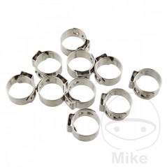 JMP Clamp Perforated Strapping Ø 12.6 MM WD 7 MM STAINLESS STEEL (10U) 736.02.16