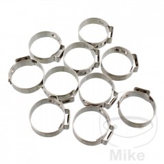 JMP Clamp Perforated Strapping Ø 22.4 MM WD 7 MM STAINLESS STEEL (10U) 736.02.23