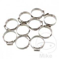 JMP Clamp Perforated Strapping Ø 25 MM WD 7 MM STAINLESS STEEL (10U) 736.02.24