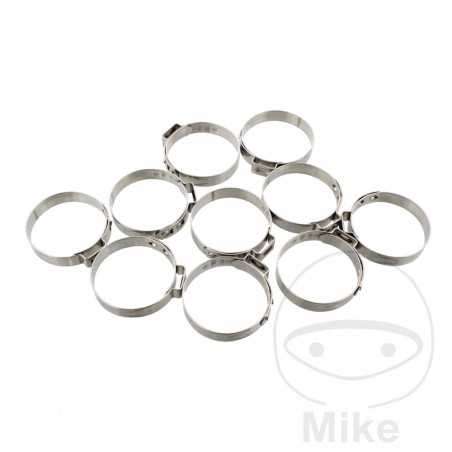 JMP Clamp Perforated Strapping Ø 33 MM WD 7 MM STAINLESS STEEL (10U) 736.02.30