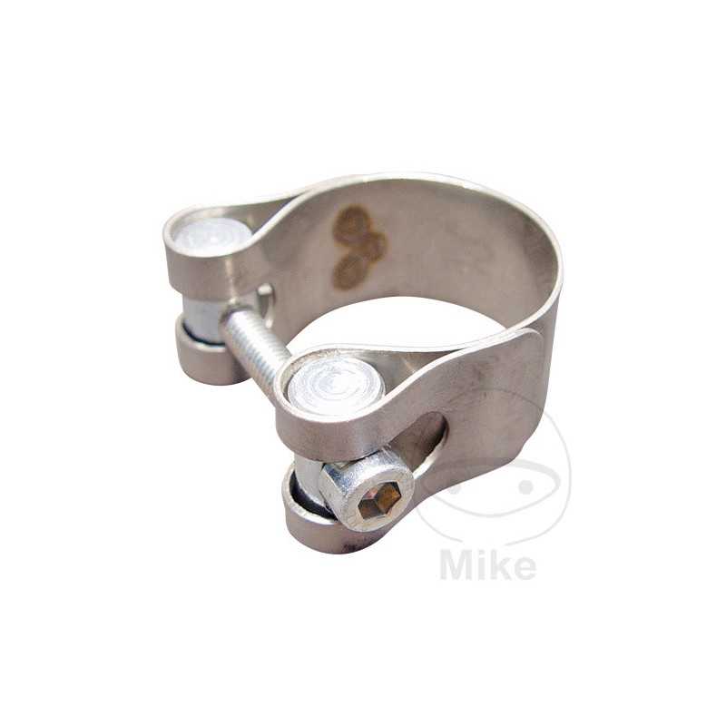 LEOVINCE Exhaust clamp with stainless steel screw Ø 35 MM 739.01.64