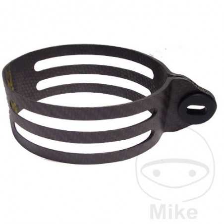 LEOVINCE Abrazadera silenciador de escape CARBON TYP 3A 125 X 95 MM 739.07.19
