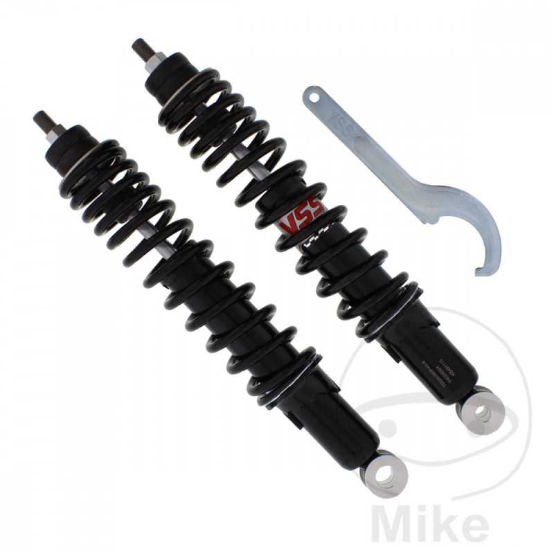 YSS SUSPENSION Amortiguador doble suspensión trasera ajustable 789.00.75