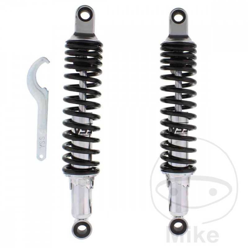 YSS SUSPENSION Amortiguador doble suspensión trasera ajustable 789.03.07