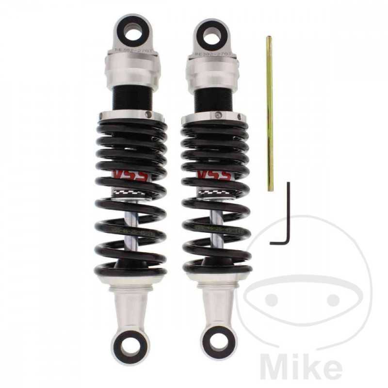 YSS SUSPENSION Amortiguador doble suspensión trasera ajustable 789.03.08
