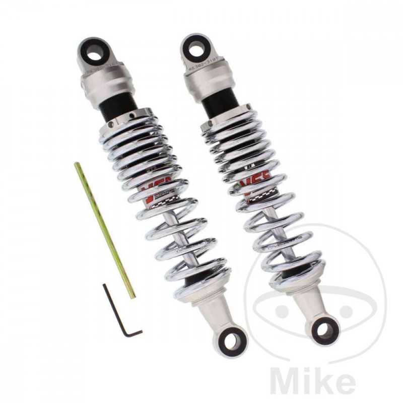 YSS SUSPENSION Amortiguador doble suspensión trasera ajustable 789.03.09