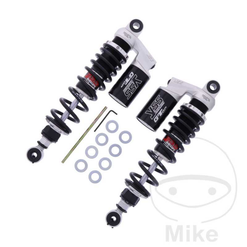 YSS SUSPENSION Amortiguador doble suspensión trasera ajustable 789.03.13