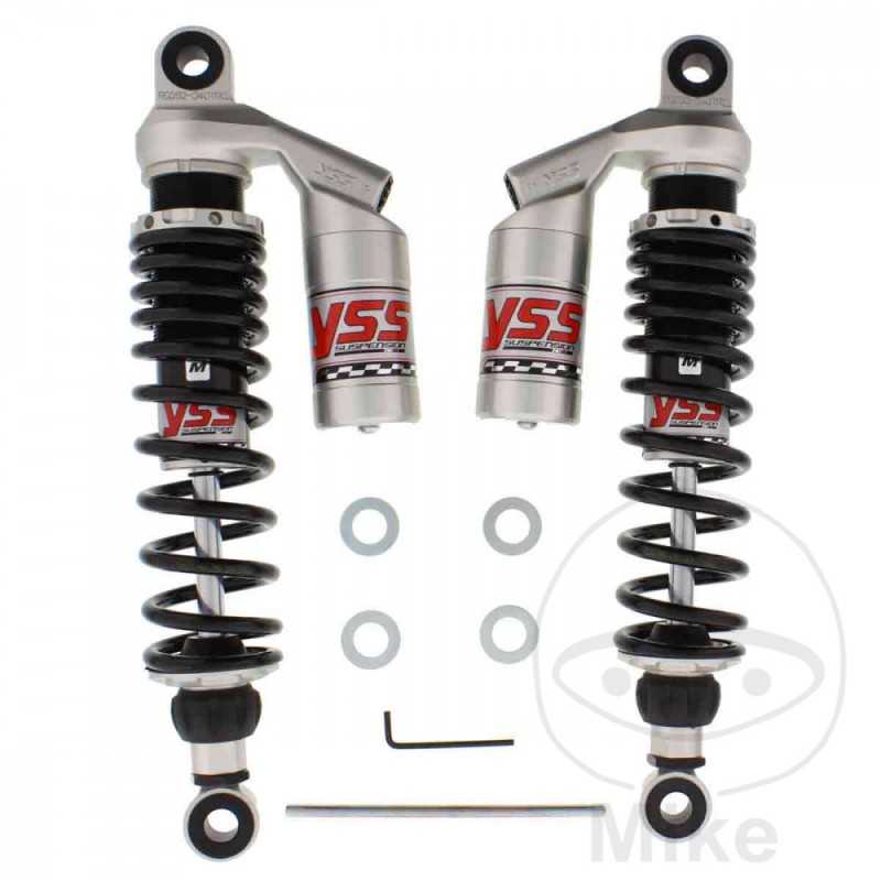 YSS SUSPENSION Adjustable rear double suspension shock absorber 789.03.14