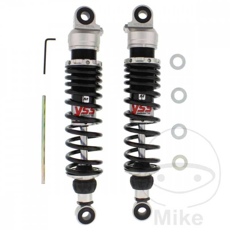 YSS SUSPENSION Amortiguador doble suspensión trasera ajustable 789.03.18