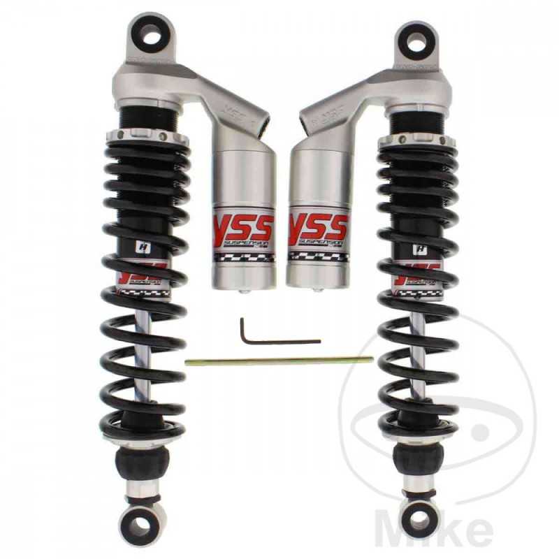 YSS SUSPENSION Amortiguador doble suspensión trasera ajustable 789.03.26