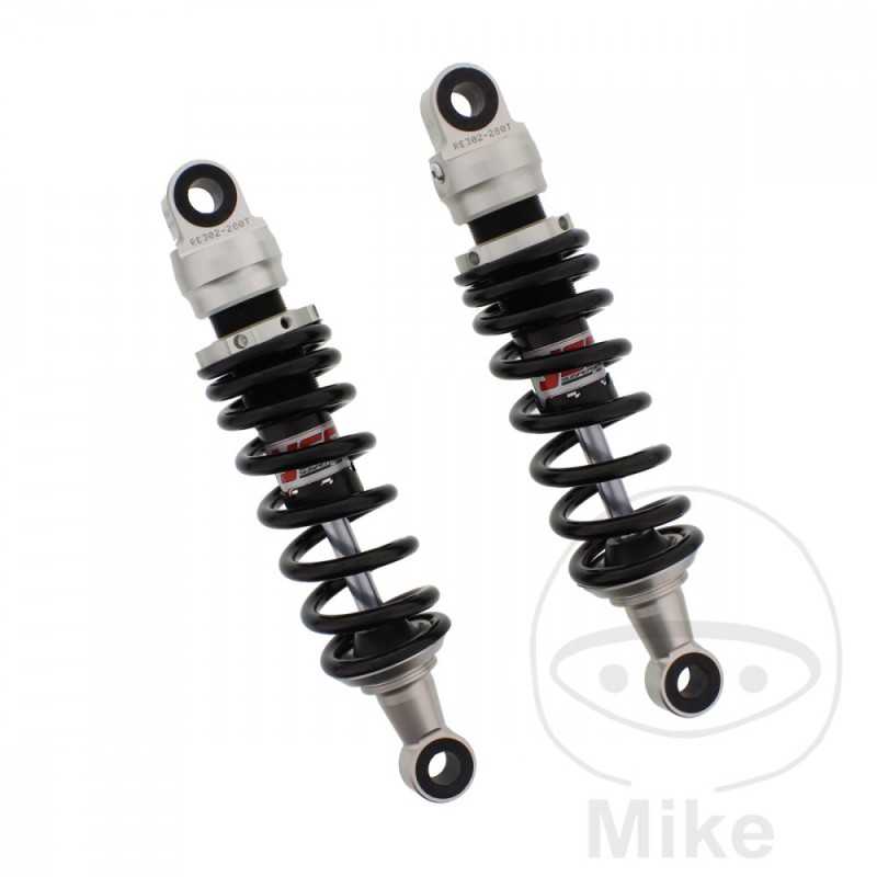 YSS SUSPENSION Amortiguador doble suspensión trasera ajustable 789.04.16