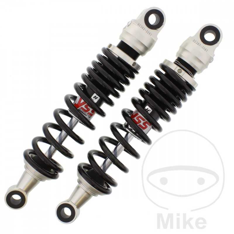 YSS SUSPENSION Adjustable rear double suspension shock absorber 789.07.14