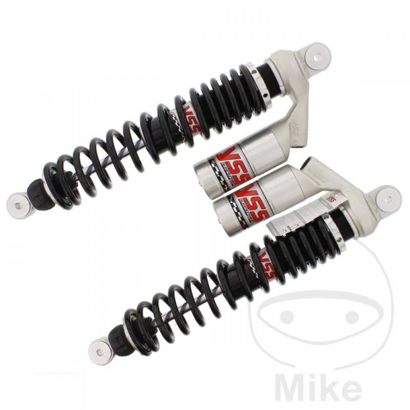 YSS SUSPENSION Adjustable rear double suspension shock absorber 789.07.31