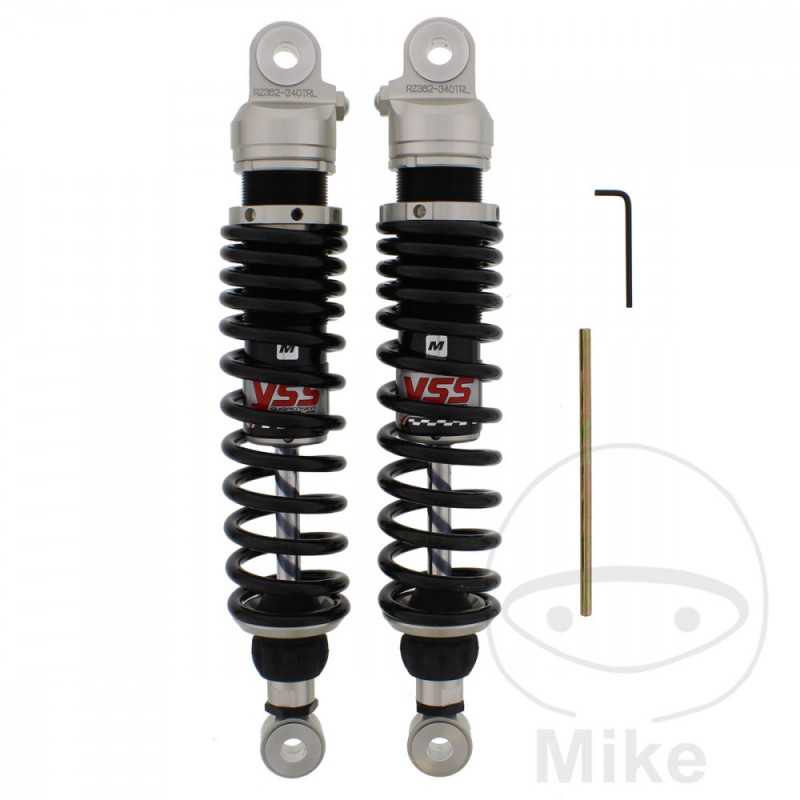 YSS SUSPENSION Amortiguador doble suspensión trasera ajustable 789.07.51