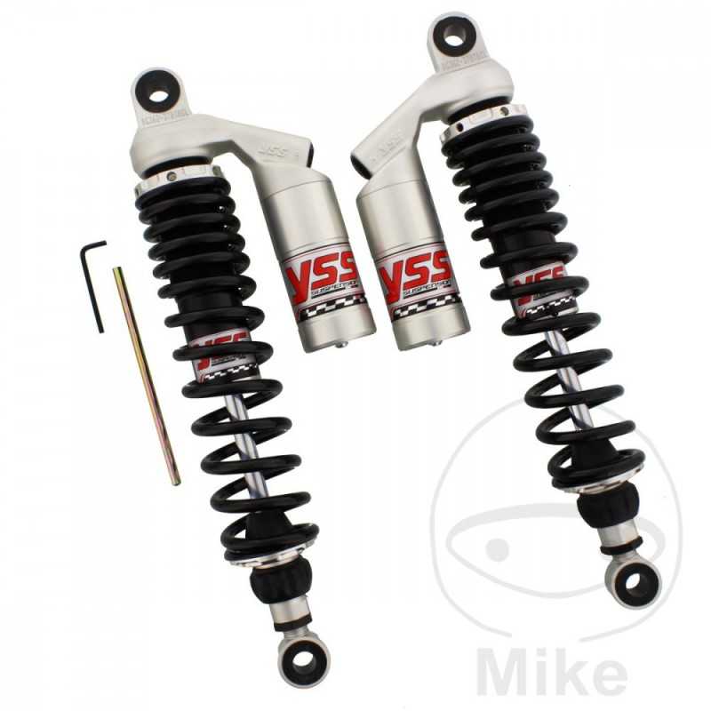 YSS SUSPENSION Amortiguador doble suspensión trasera ajustable 789.10.57