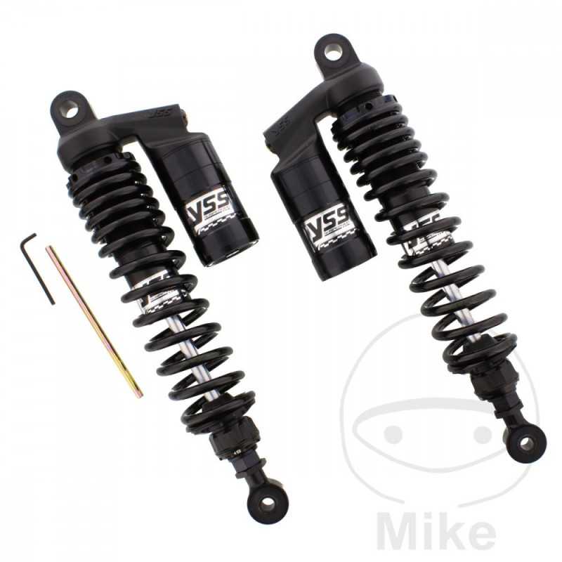 YSS SUSPENSION Amortiguador doble suspensión trasera ajustable 789.14.93