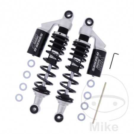 YSS SUSPENSION Adjustable rear double suspension shock absorber 789.20.65