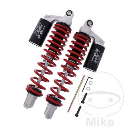 YSS SUSPENSION Adjustable rear double suspension shock absorber 789.21.11