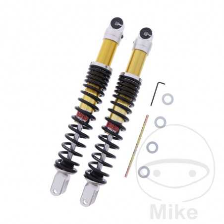 YSS SUSPENSION Adjustable rear double suspension shock absorber 789.21.50