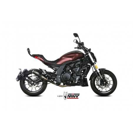 MIVV Complete motorcycle collector pipe compatible with original exhausts and MIVV SPORT NO-KAT E.005.C1