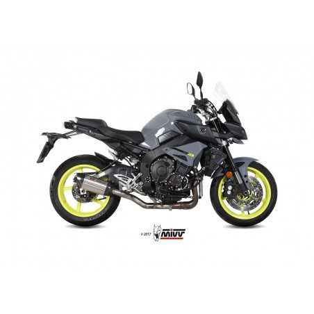 MIVV Tubo colector completo moto compatible con escapes originales y SPORT NO-KAT Y.057.C1