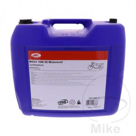 JMC Aceite de motor sintético para moto MAXX 10W50 4T 20L 714.03.73