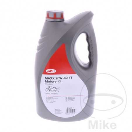 JMC Aceite de motor sintético para moto MAXX 20W40 4T 4L 714.03.84