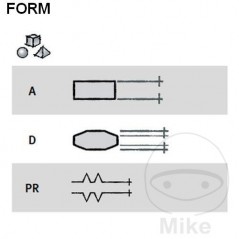 ELRING Copper injector support gasket 7.1X15X1.56 MM 7.1X15X1.56 MM 126.10.72