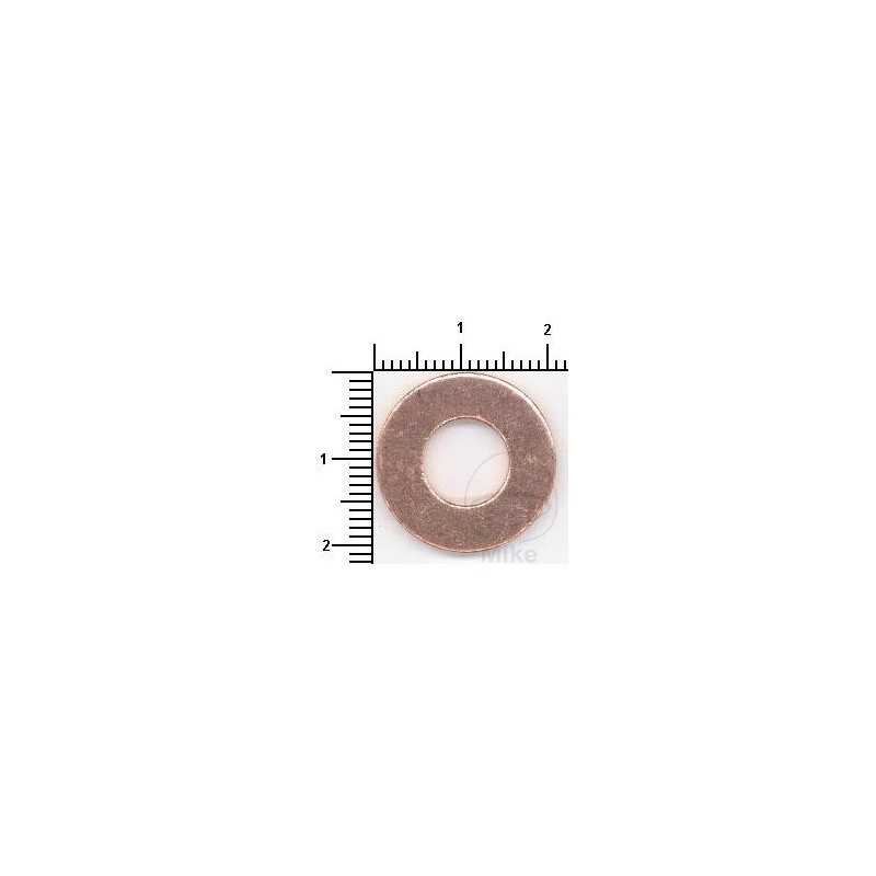 ELRING Oil drain bolt gasket 10X21X2.1 / CU A 10X21X2.1 / CU A 453.00.19