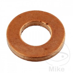 ELRING Copper injector support gasket 7X13.8X1.85 MM 7X13.8X1.85 MM 455.07.77