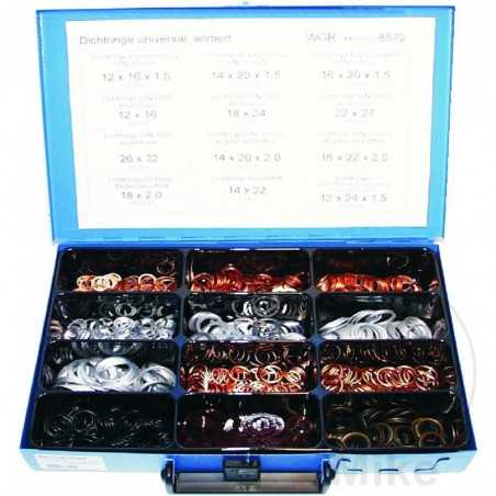 DRESSELHAUS Caja surtido juntas universales (425 piezas) 8572
 ALTN: 4590162 480.36.07