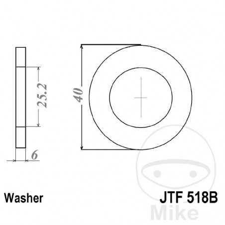 SIN MARCA adjusting washer 726.63.98