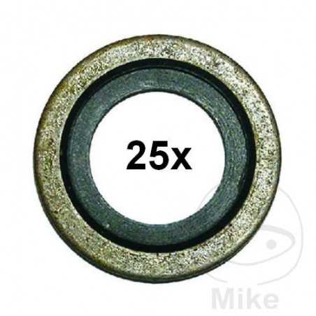 DRESSELHAUS Oil drain screw seal 16 X 24 X 1.5
 (25U) 16 X 24 X 1.5
 (25U) 459.25.23