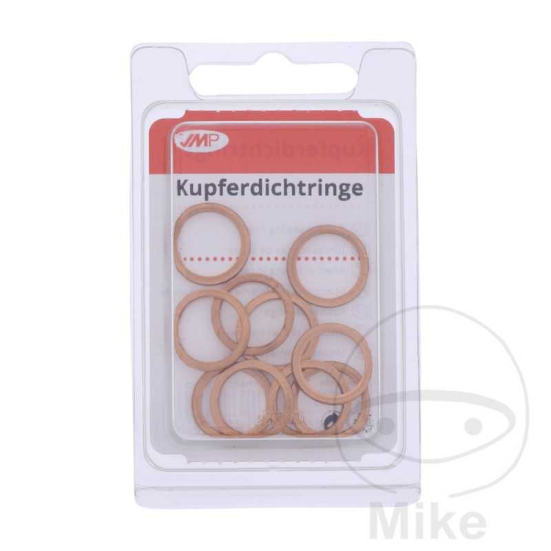 JMP Copper gasket for motorcycle 12 X 16 X 1.5
 (10U) ALTN: 4592127 12 X 16 X 1.5
 (10U) ALTN: 4592127 479.01.08