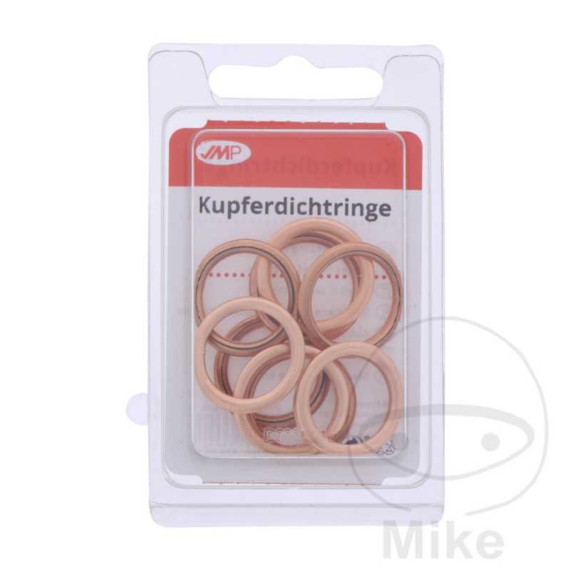 JMP Copper gasket for motorcycle 16 X 22 X 2.0
 (10U) 16 X 22 X 2.0
 (10U) 479.01.11