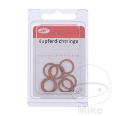 JMP Copper gasket for motorcycle 10 X 14 X 1
 (10U) 10 X 14 X 1
 (10U) 479.01.13