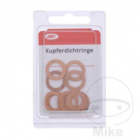 JMP Copper gasket for motorcycle 10 X 16X 1 
(1OU) 10 X 16X 1 
(1OU) 479.01.14