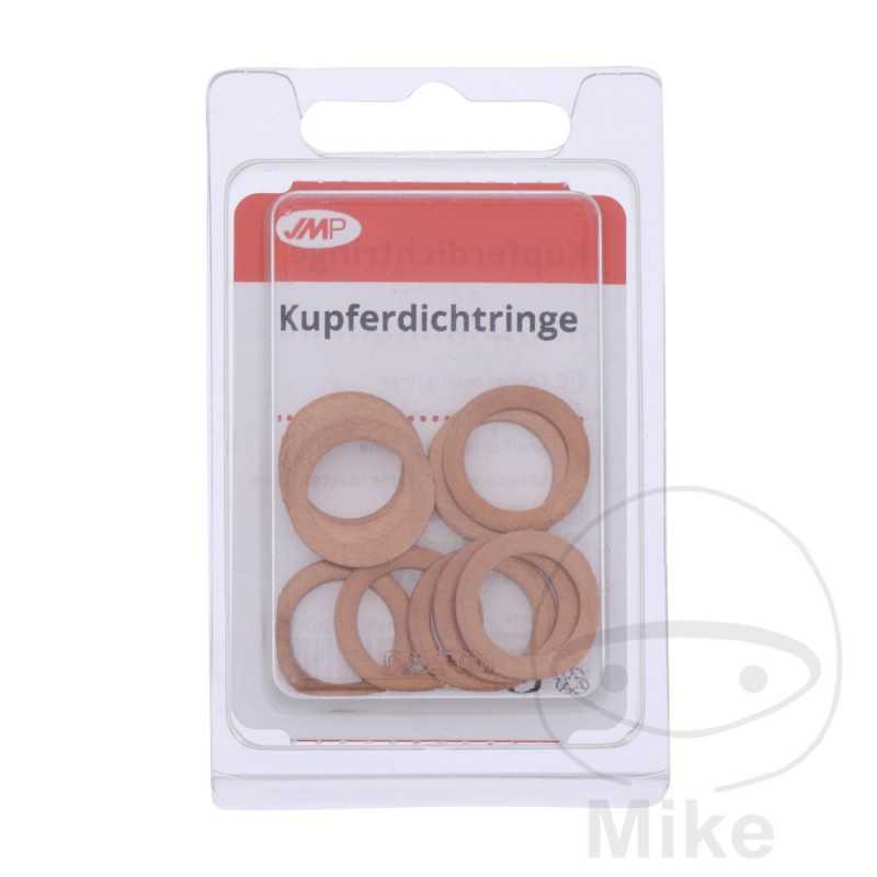 JMP Copper gasket for motorcycle 12 X 18 X 1.5
 (10U) 12 X 18 X 1.5
 (10U) 479.01.15