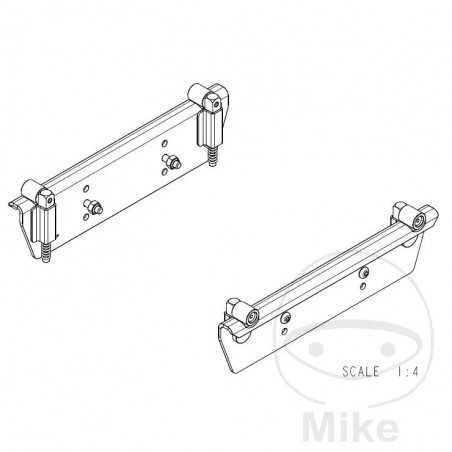 AC HYDRAULIC Pieza conexión para elevador tijera JMP FOX 5500 H 674.01.61