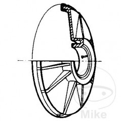 HOFMANN Plato de presión para equilibrador ruedas GEO 677.15.47