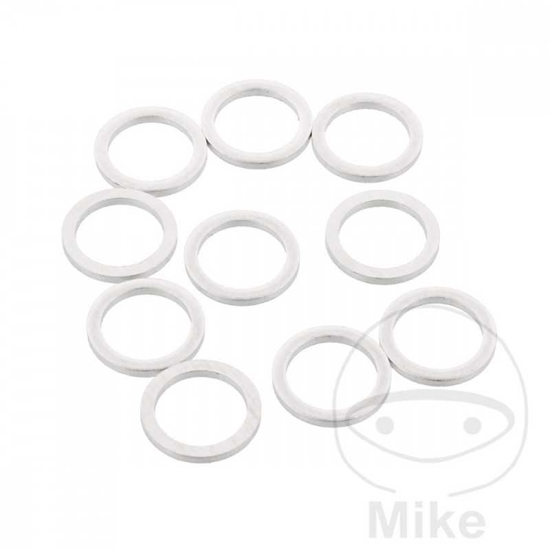 SIN MARCA Aluminum gasket for motorcycle 11 MM (10U) 11 MM (10U) 757.01.56