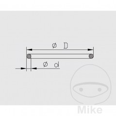 KAYABA Clip for equalization tank 50 MM 773.11.54