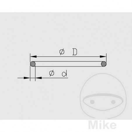 KAYABA Clip for equalization tank 50 MM 773.11.54