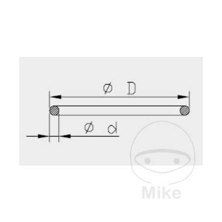 KAYABA blocking joint for motorcycle 1.6X46 1.6X46 773.08.05