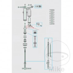 KAYABA blocking joint for motorcycle 1.6X46 1.6X46 773.08.05